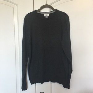 Gray lightweight sweater